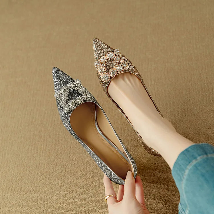 Talons Gloria Glitter pour un Glamour du Soir