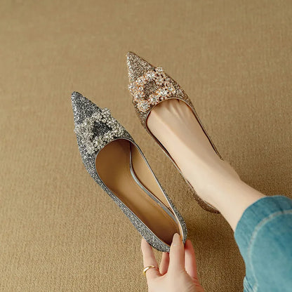 Talons Gloria Glitter pour un Glamour du Soir