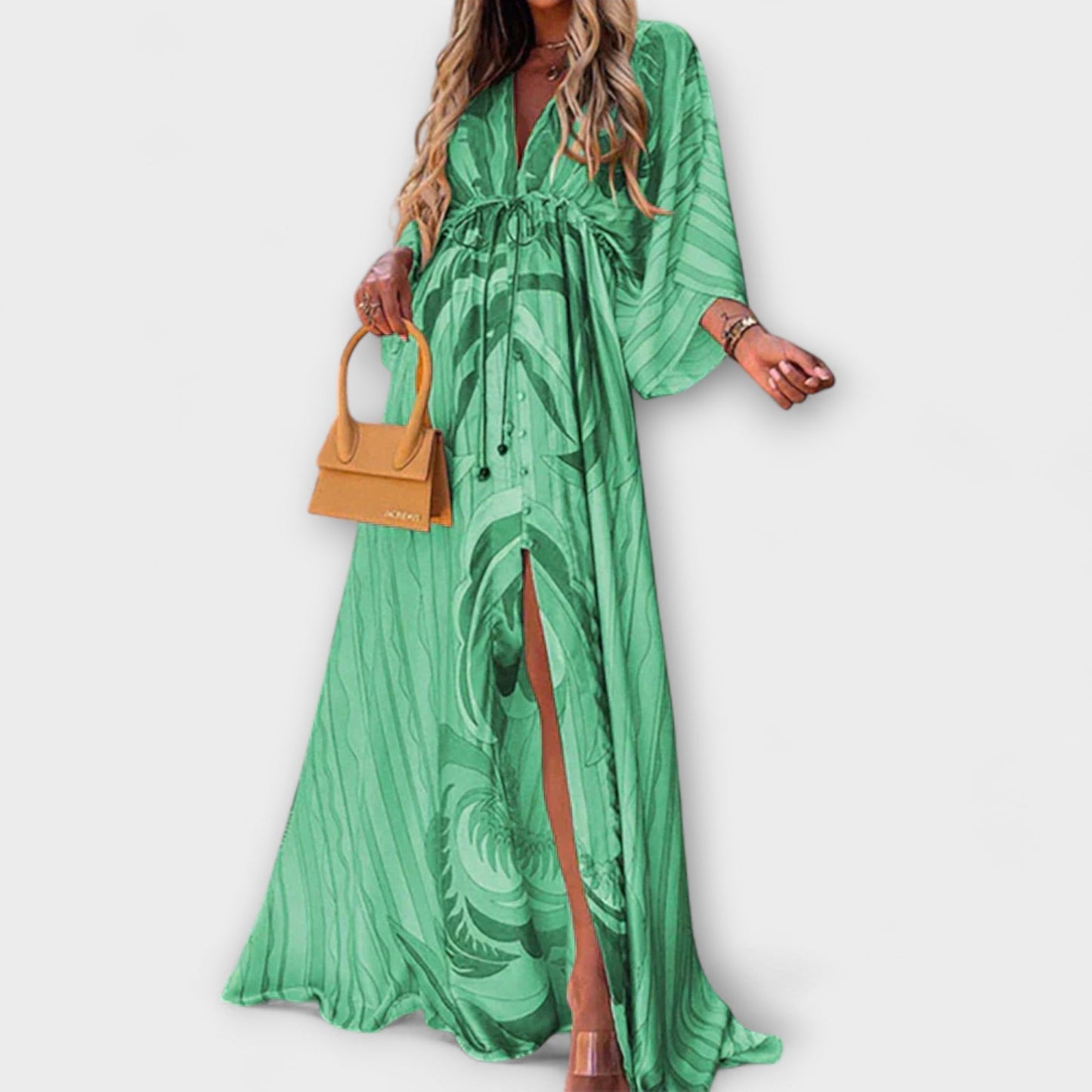 Isla - Robe en Tissu Vibrant pour Toutes les Occasions