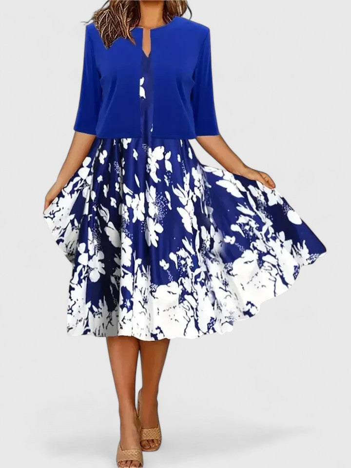 Chantal | Robe Midi Chic pour Toutes les Occasions