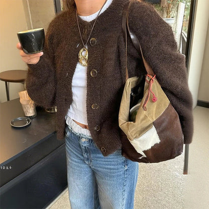 Cardigan Chic à Boutons pour Chaque Occasion