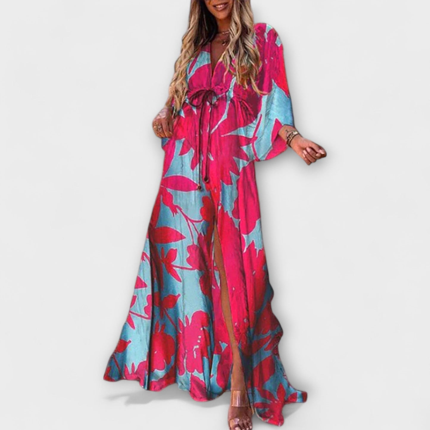 Isla - Robe en Tissu Vibrant pour Toutes les Occasions