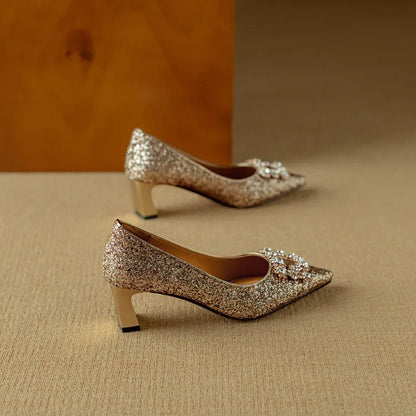 Talons Gloria Glitter pour un Glamour du Soir