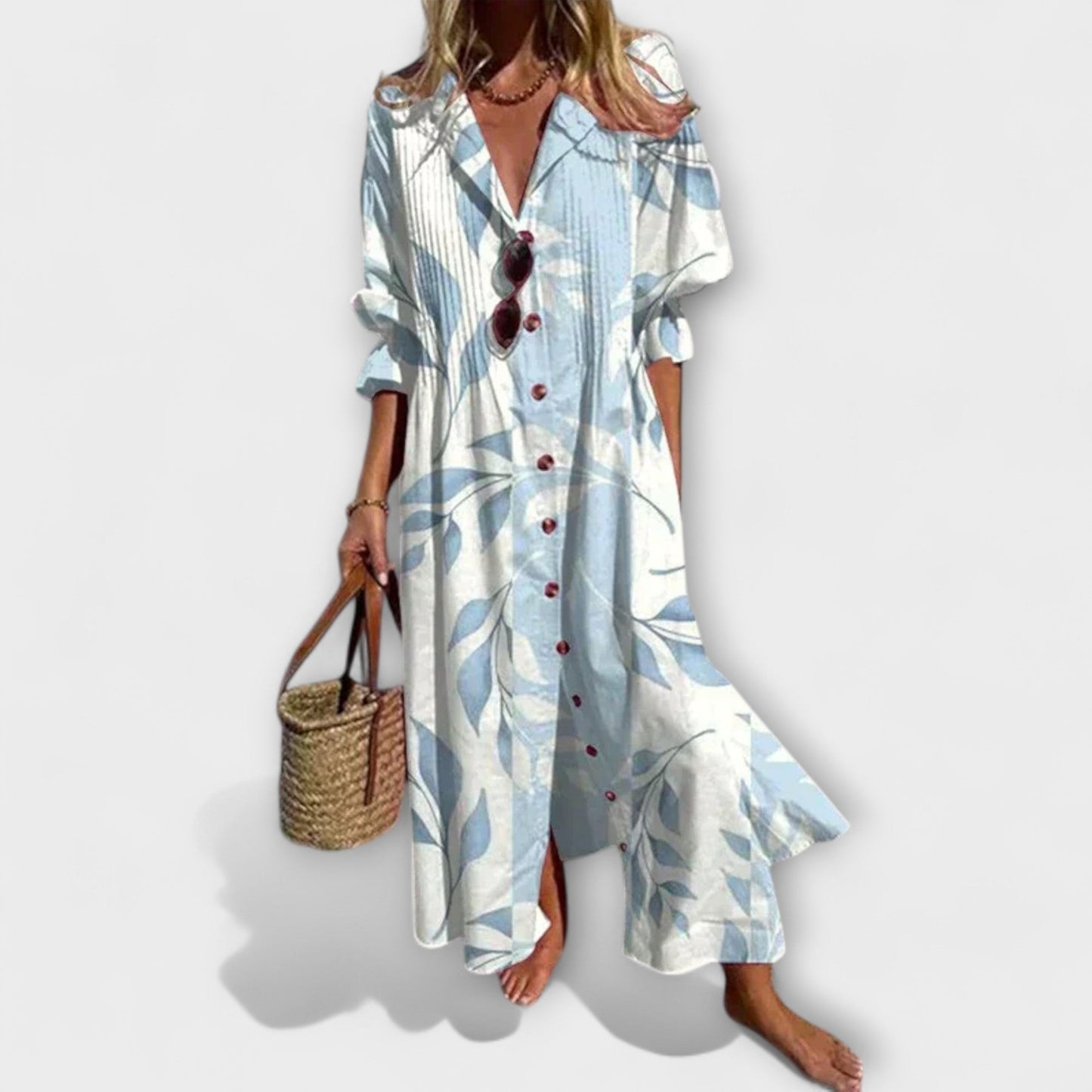 Lila - Robe Maxi Flatteuse pour un Style Sans Effort