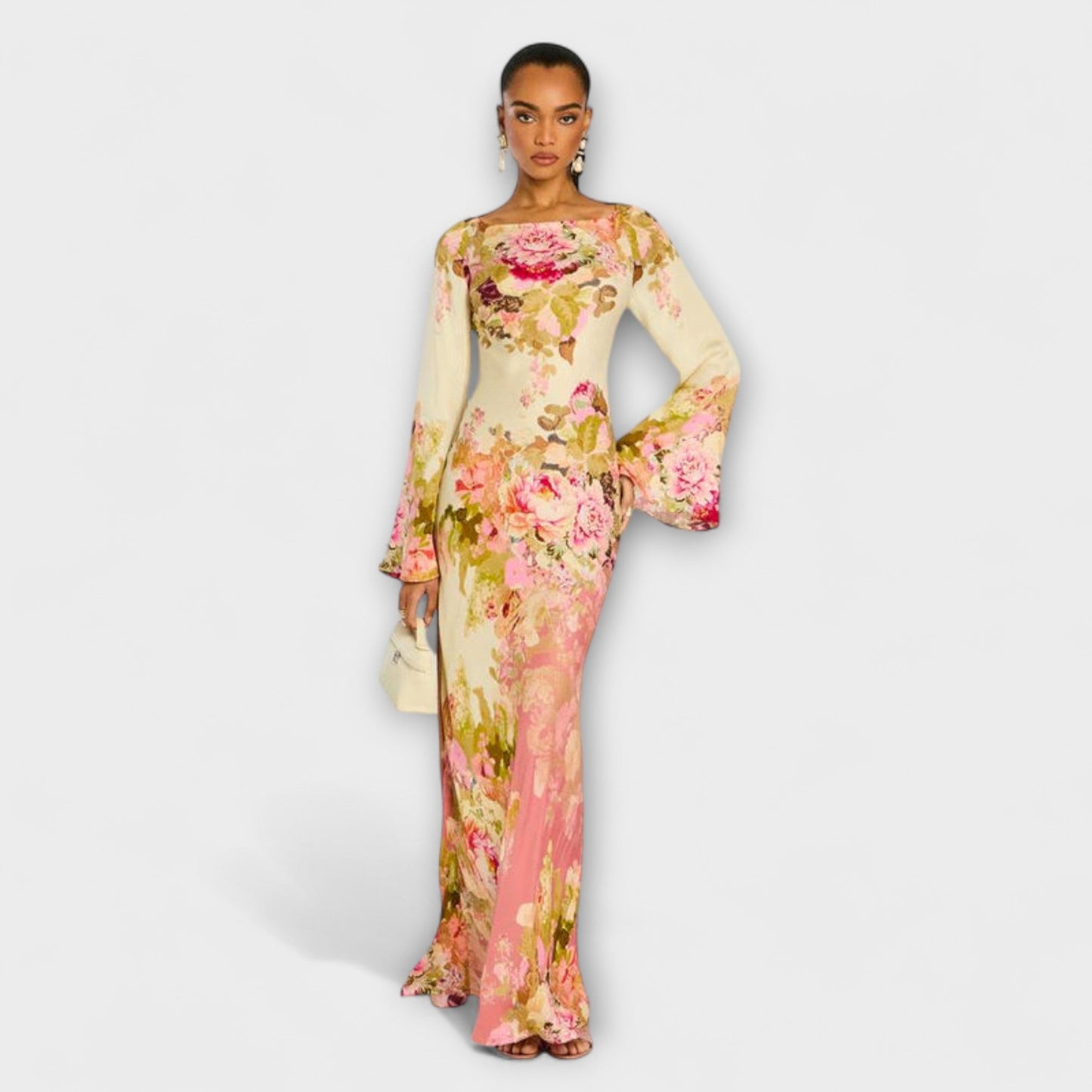 Kelly - Robe Maxi Effortless pour Célébrations en Plein Air