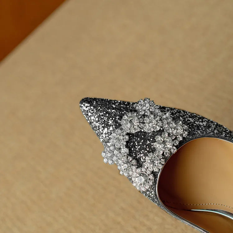 Talons Gloria Glitter pour un Glamour du Soir