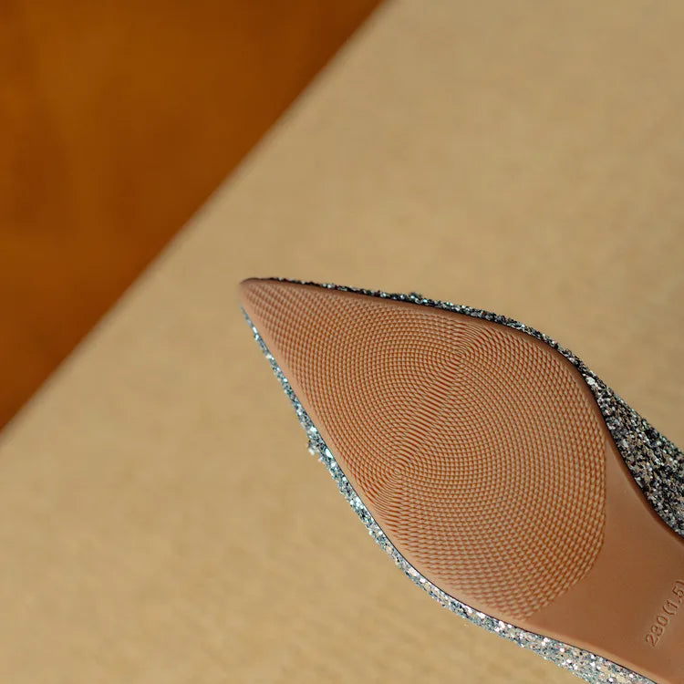 Talons Gloria Glitter pour un Glamour du Soir