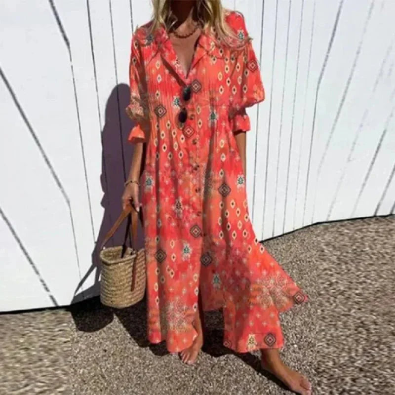 Rimmey | Robe de Plage Boho pour un Été Amusant