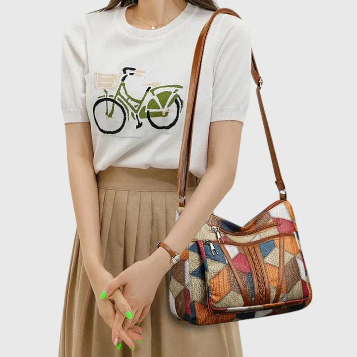 Sac à main inspiré de l'art pour occasions chics