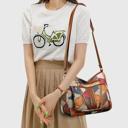 Sac à main inspiré de l'art pour occasions chics