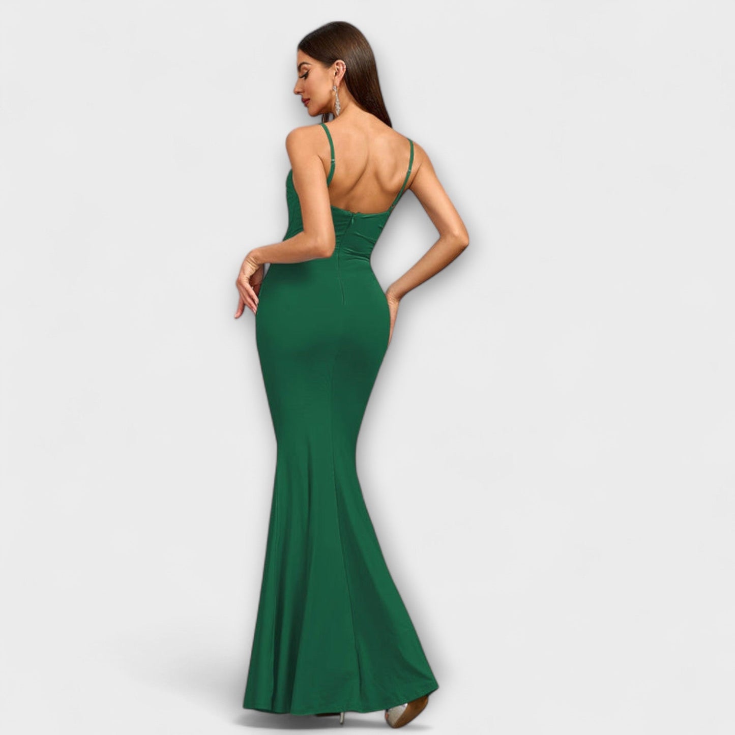 Robe Chic à Volants pour Occasions Spéciales