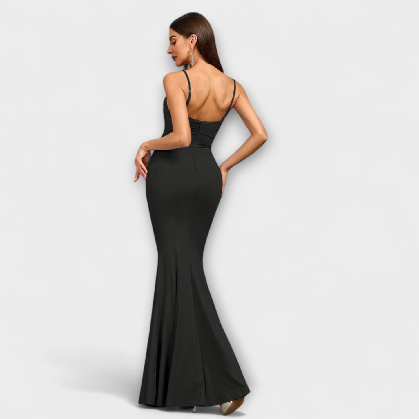 Robe Chic à Volants pour Occasions Spéciales