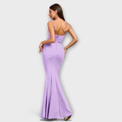 Robe Chic à Volants pour Occasions Spéciales