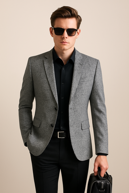 Blazer Slim Fit pour Hommes - Style Effortless pour Toutes Occasions