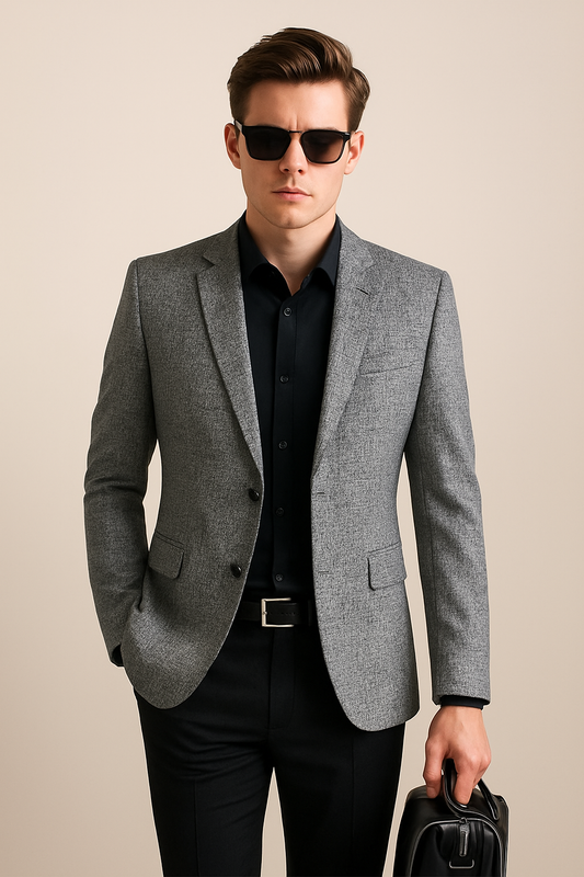 Blazer Slim Fit pour Hommes - Style Effortless pour Toutes Occasions