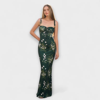 Robe Imprimée Florale Thalia pour Occasions Spéciales