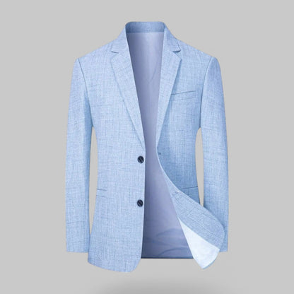 Blazer Élégant à Deux Boutons pour Hommes