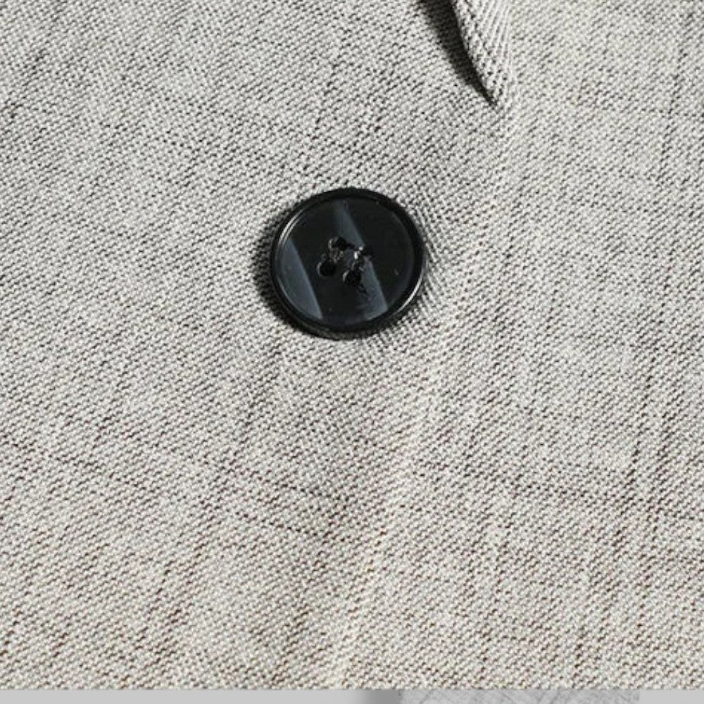 Blazer Élégant à Deux Boutons pour Hommes