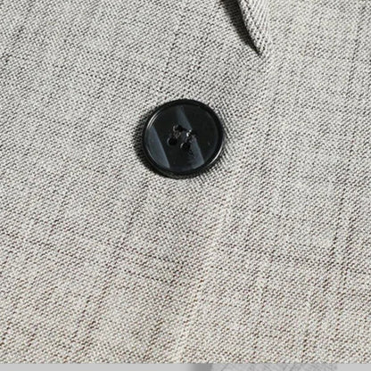 Blazer Élégant à Deux Boutons pour Hommes