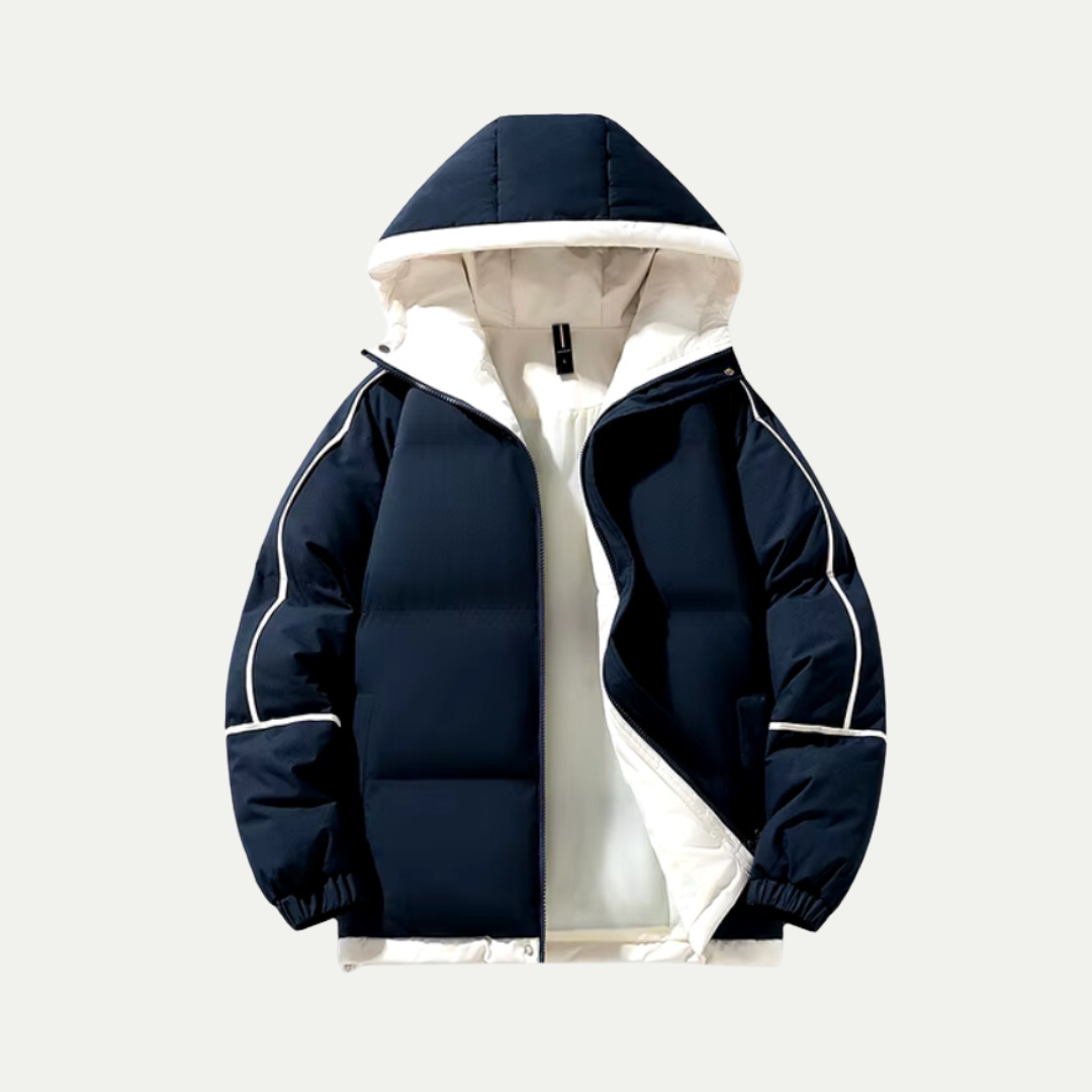 Parka Puffer à Capuche Unisexe pour Aventures d'Hiver
