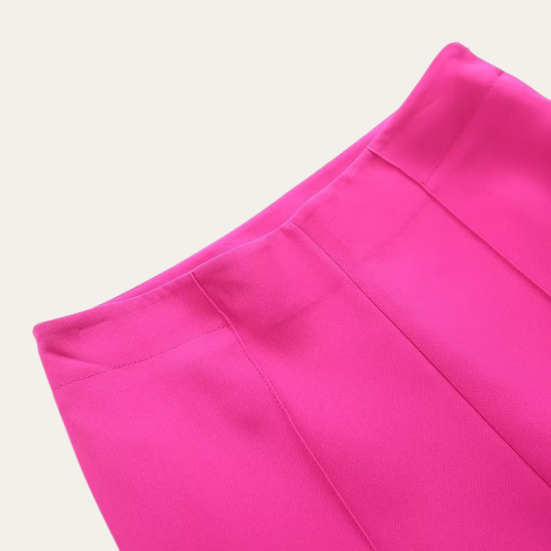 Ensemble Blazer Chic pour Femmes et Pantalons à Jambe Large pour Événements Élégants