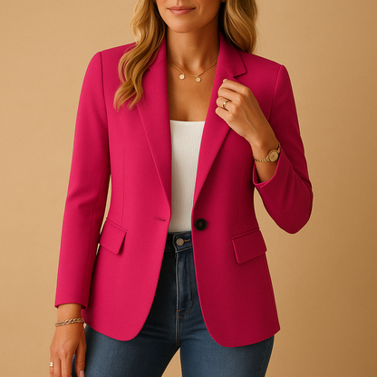Blazer Stretch pour Femmes pour le Bureau et les Sorties du Soir