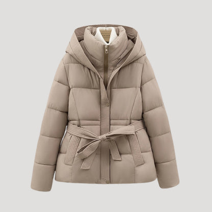 Veste Puffer à Capuche Élégante pour l'Hiver