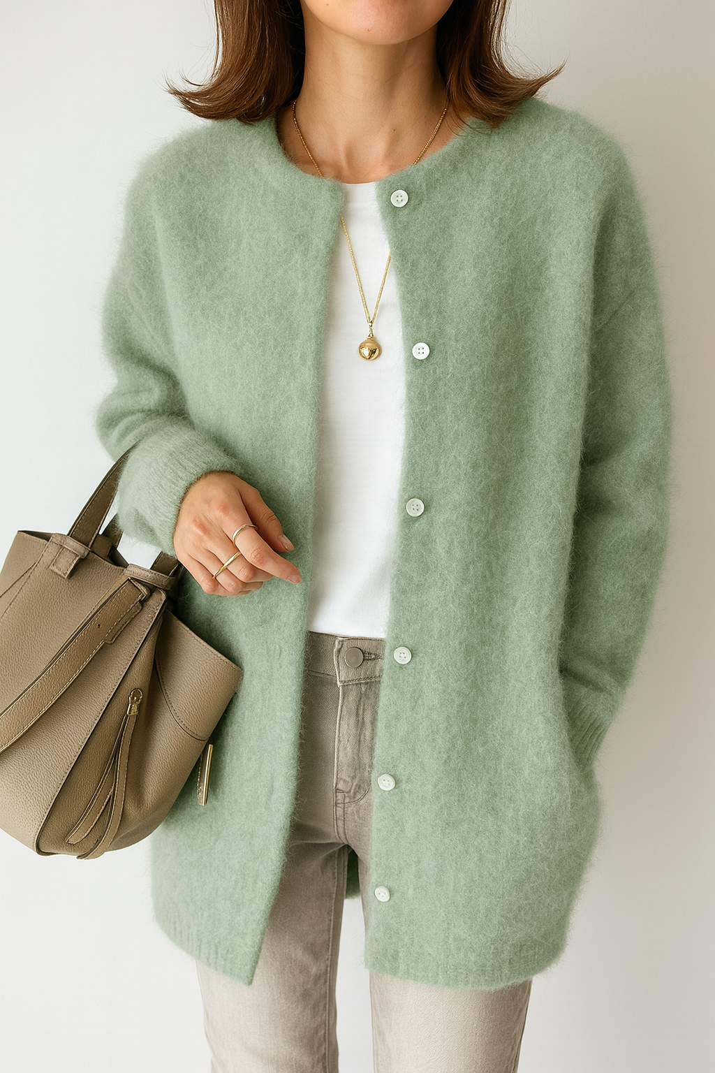 Cardigan Long en Tricot Chic pour Toutes les Occasions