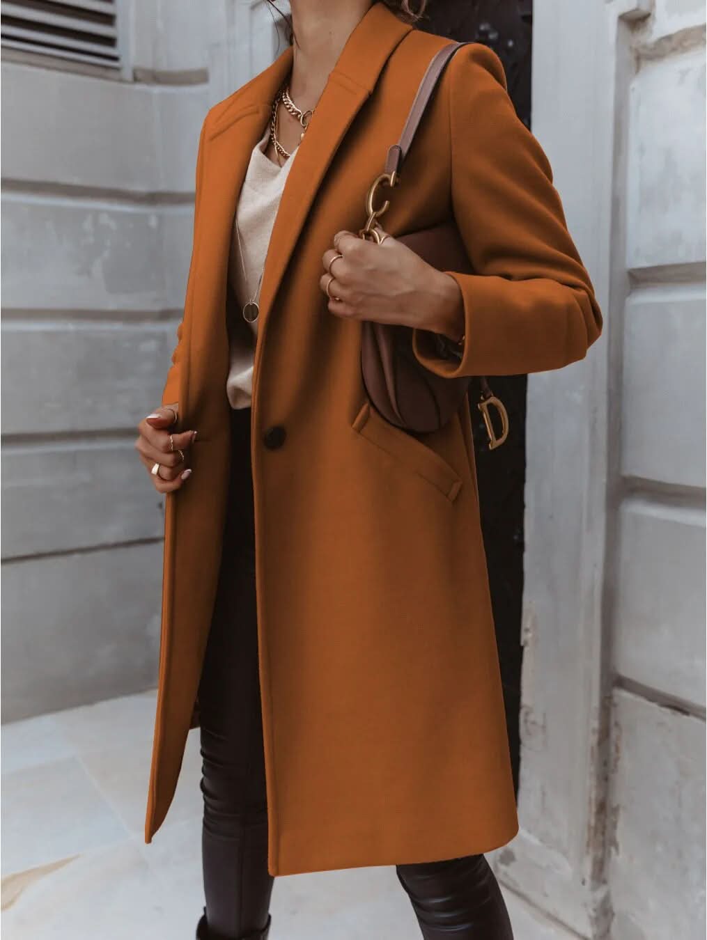 Manteau Long Chic pour Femmes pour un Superbe Superposition