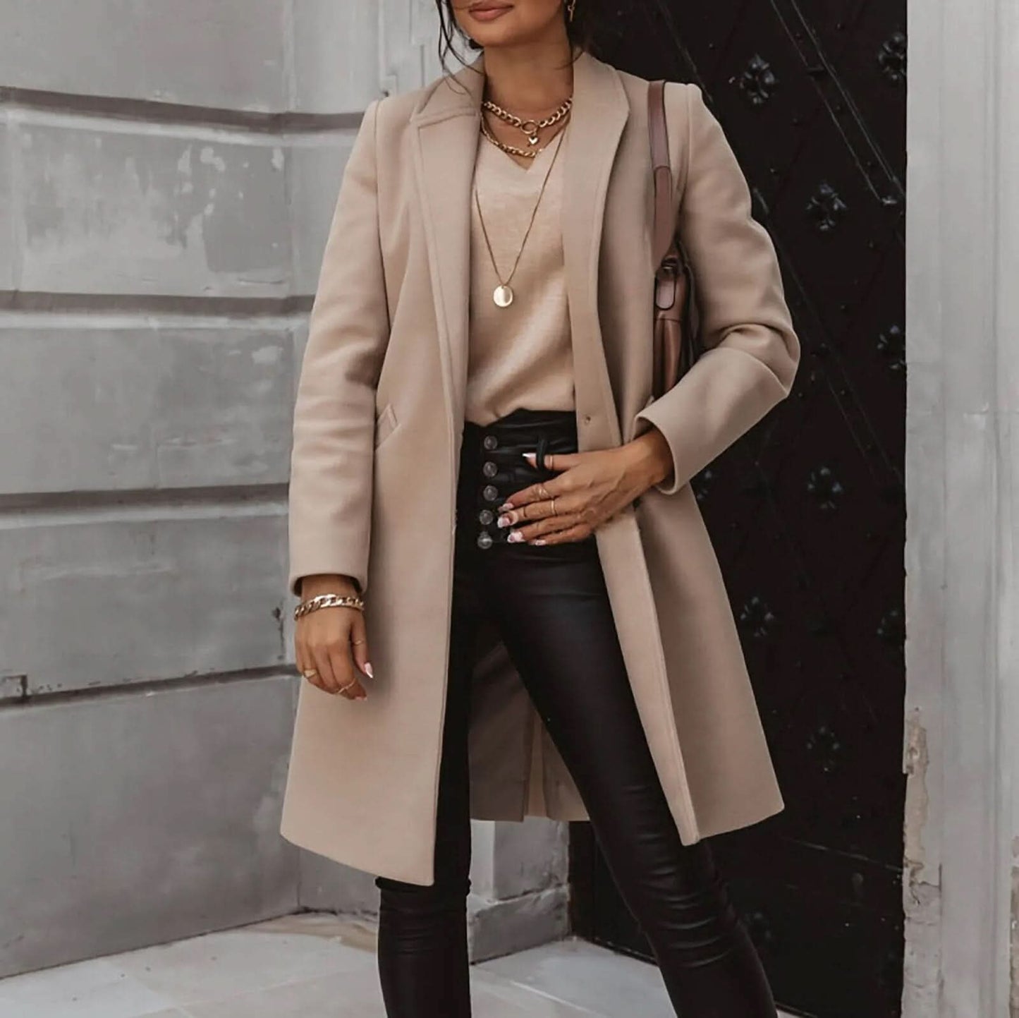Manteau Long Chic pour Femmes pour un Superbe Superposition