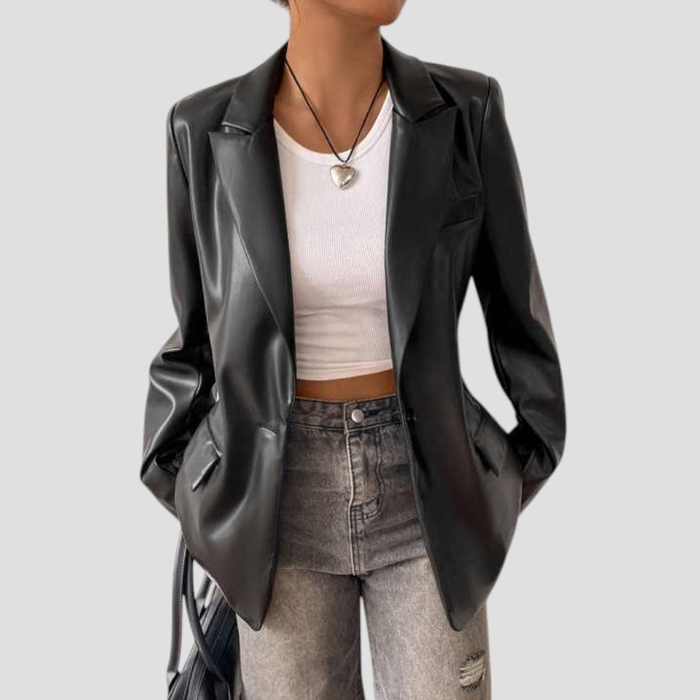 Blazer Noir Chic pour Femmes, Idéal pour Toutes les Occasions
