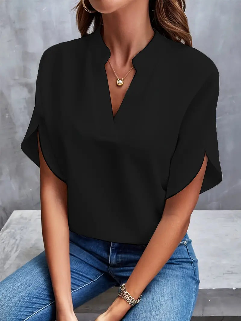 Blouse Printanière Flottante pour Femmes – Haut Élégant pour Toutes Occasions