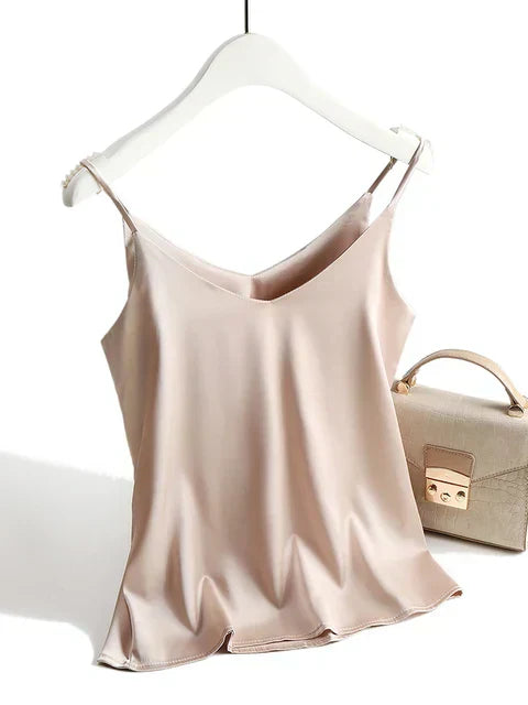 Haut Cami Satin Chic pour Sortie Nocturne