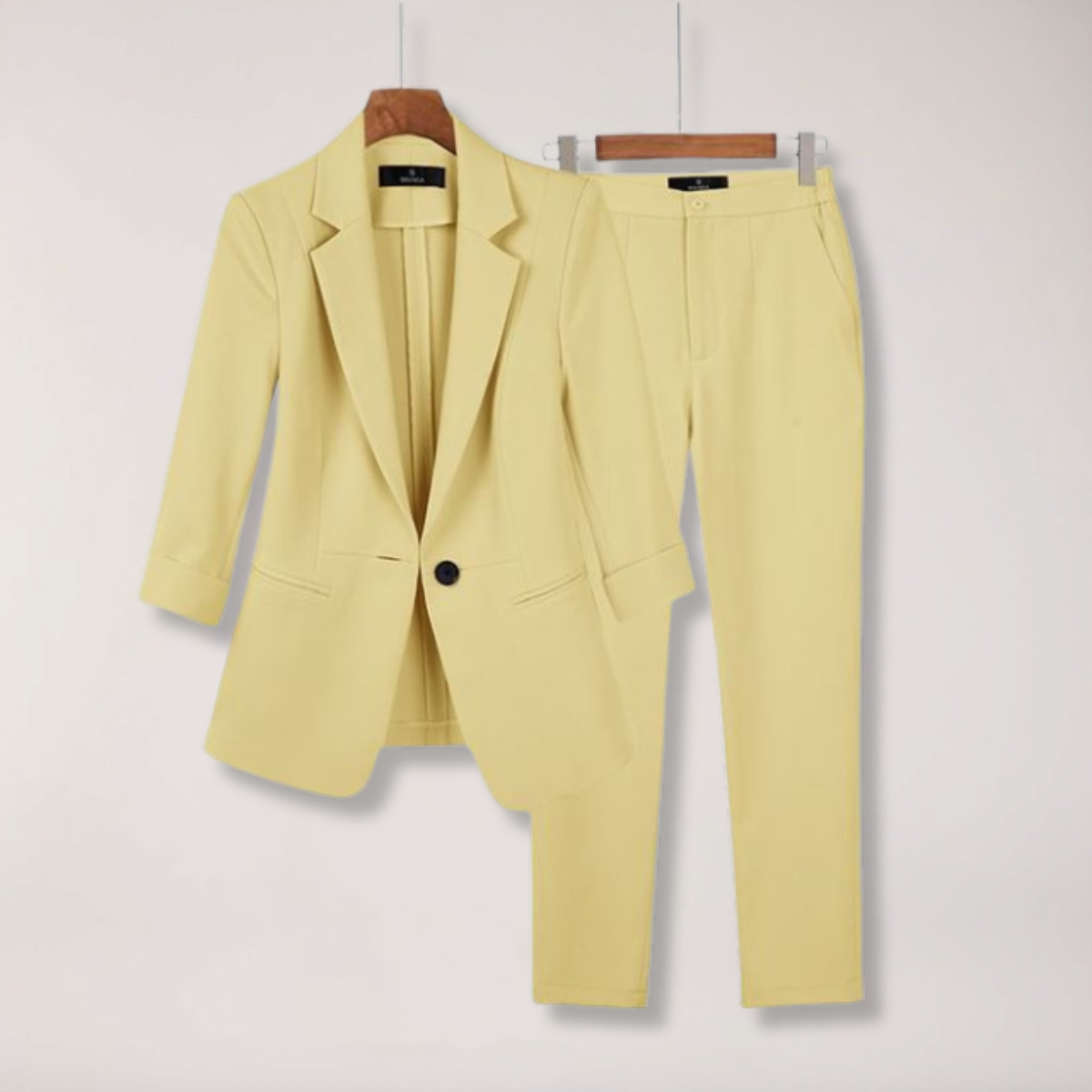 Ensemble Blazer et Pantalon Chic pour Femmes pour le Bureau et les Événements