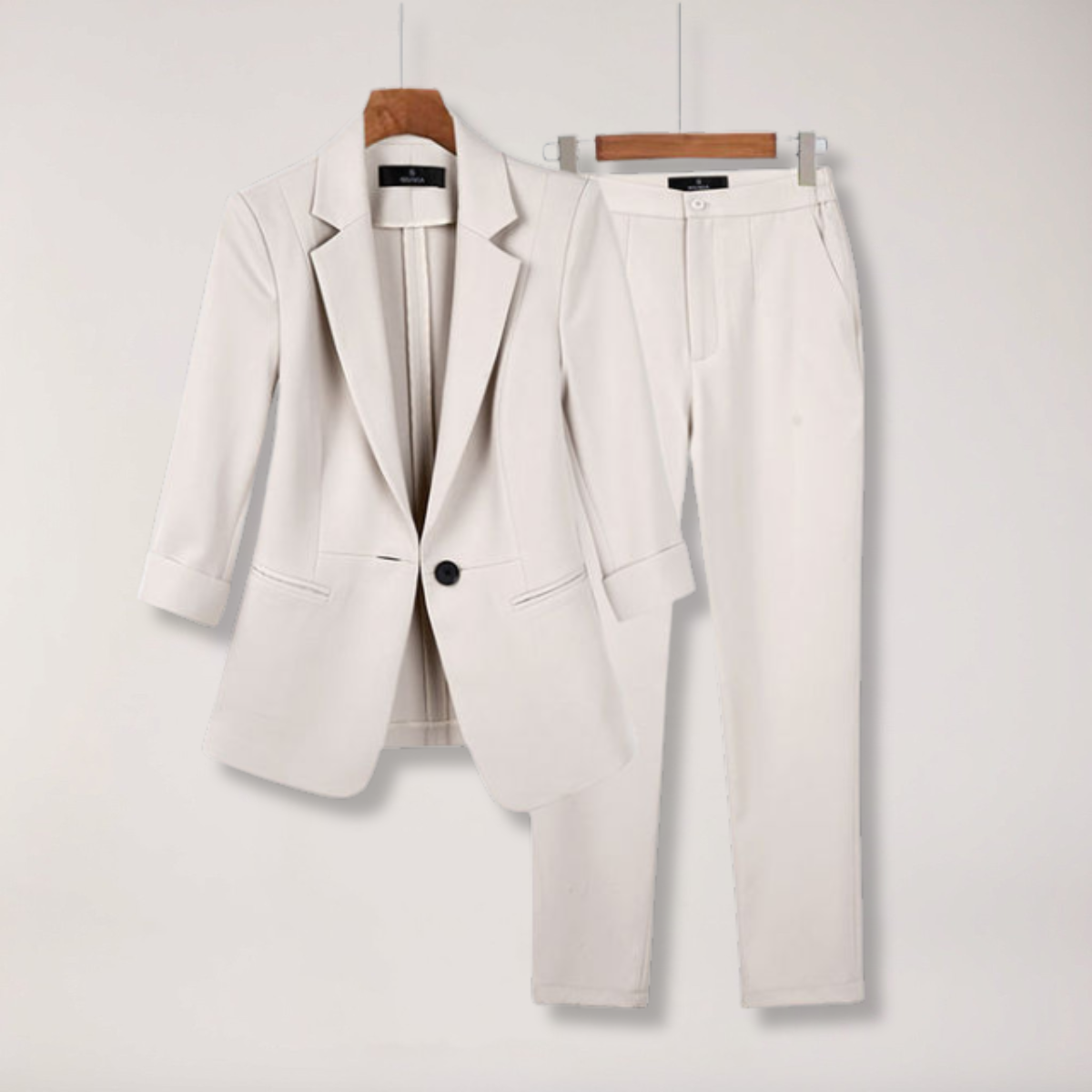 Ensemble Blazer et Pantalon Chic pour Femmes pour le Bureau et les Événements