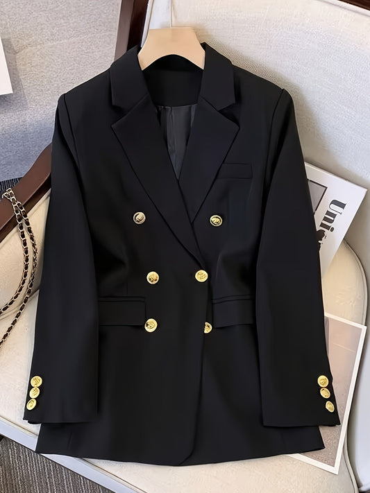 Blazer Femme Croisé pour Événements Toute Saison
