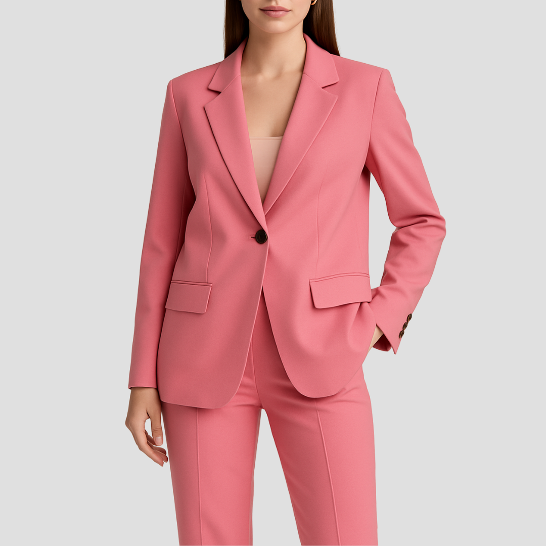 Costume Deux Pièces Chic pour Femmes pour le Bureau et les Événements