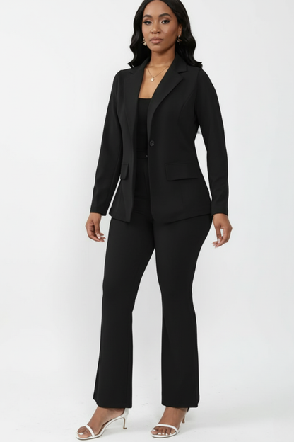 Ensemble Blazer et Pantalon Chic pour Femmes
