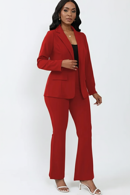 Ensemble Blazer et Pantalon Chic pour Femmes