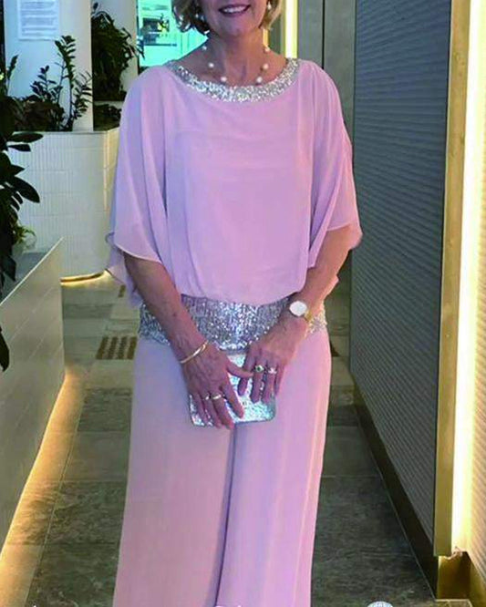 Celestia | Ensemble de Sequins Glamour pour Événements