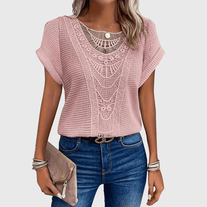 Blouse en Perles Chic Inspirée d'Ibiza pour Chaque Occasion