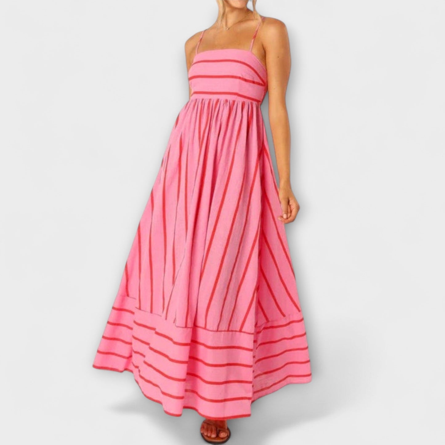 Robe Maxi Chic en Bare Bloom pour Chaque Occasion