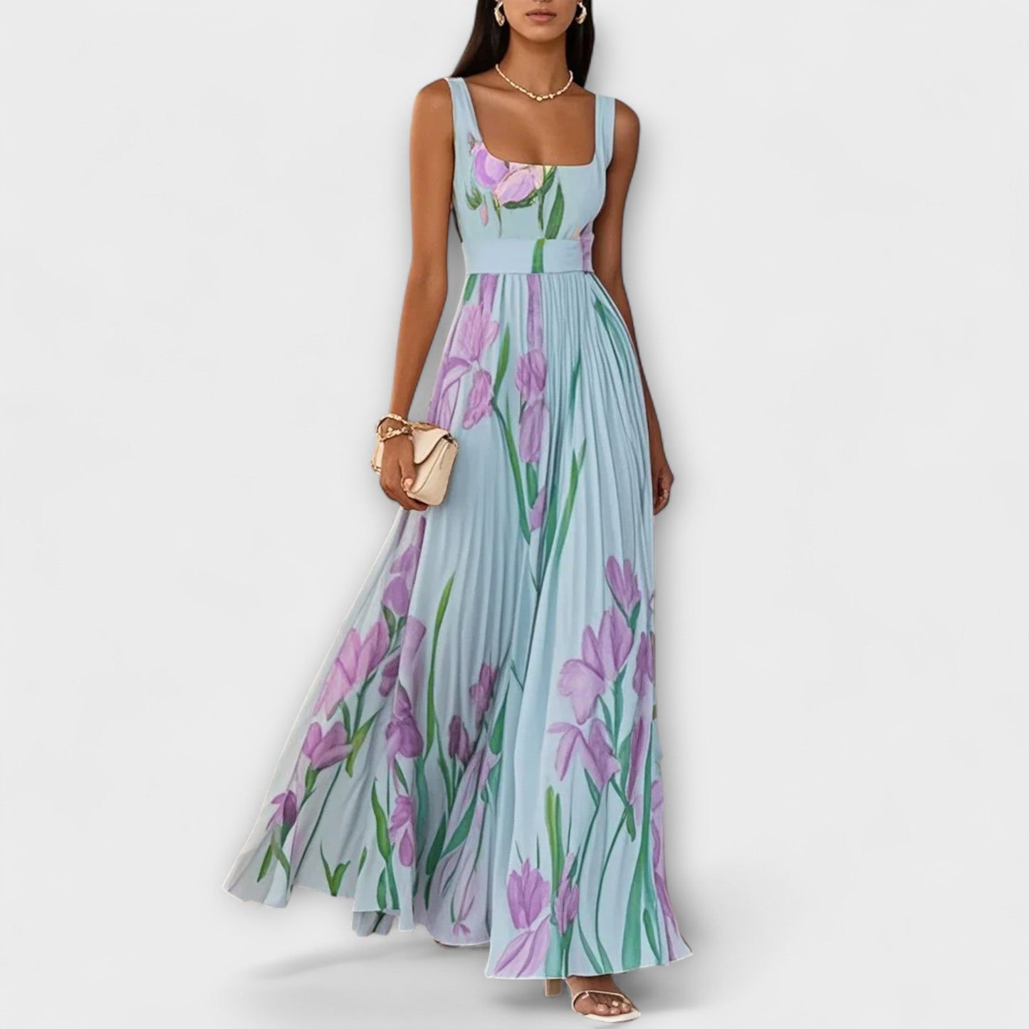 Robe de bal en chiffon floral pour chaque occasion