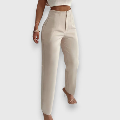 Verena - Pantalon Taille Haute Chic pour Toutes les Occasions