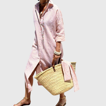 Ellen™ | Robe Rayée Chic pour Toutes les Occasions