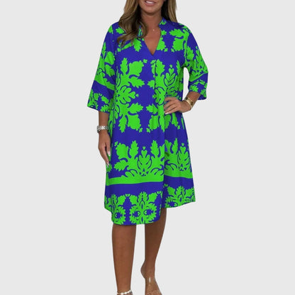 Daisy | Robe Florale Chic pour Événements de Printemps