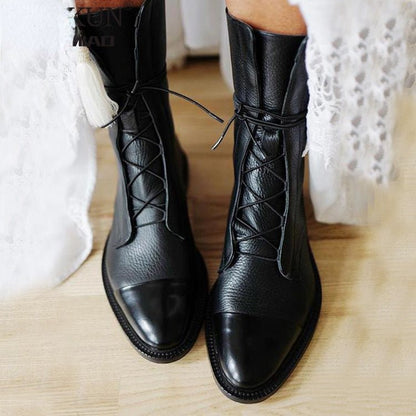 Emma - Bottes d'hiver en cuir vegan élégantes pour toutes les occasions