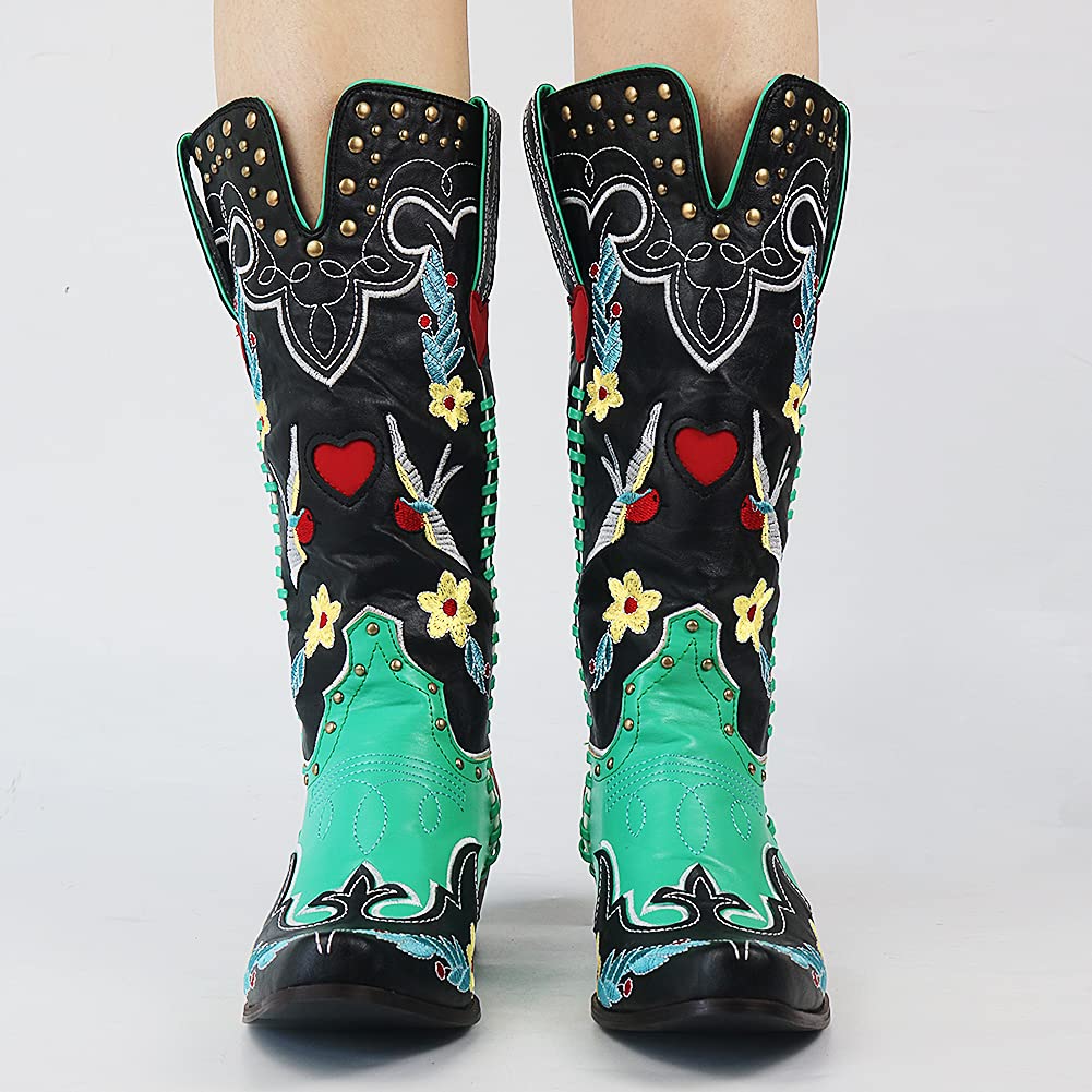 Claire | Bottes de cowboy brodées pour femmes élégantes pour toutes les occasions
