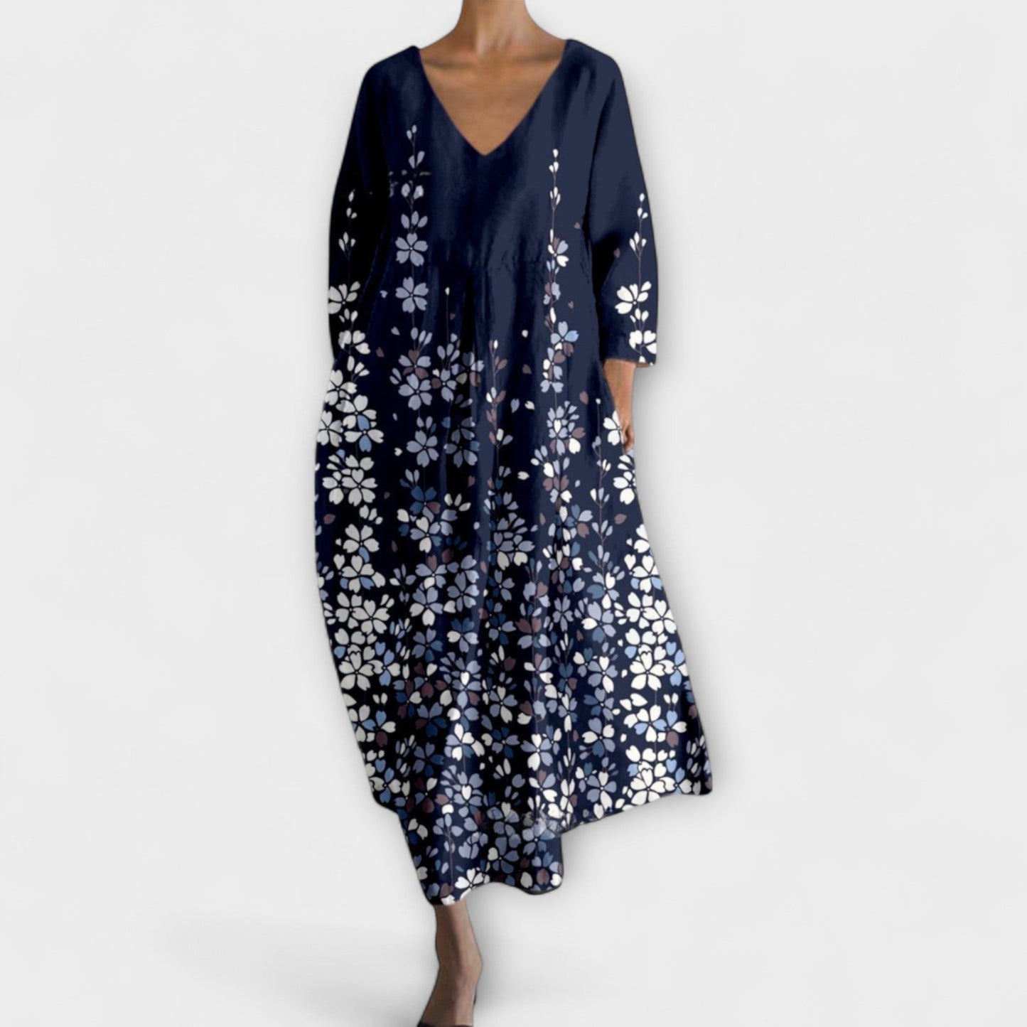 Robe Maxi V-Neck Vibrante pour Chaque Occasion