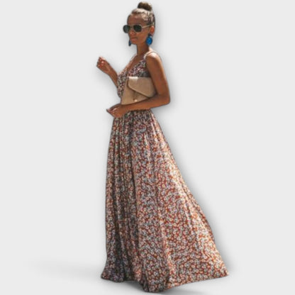 Robe Maxi Bohémienne pour Festivals et Journées à la Plage